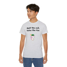 Load image into Gallery viewer, Half the Evil - Lil Pudgys - Unisex Ultra Cotton Tee