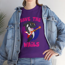 Load image into Gallery viewer, Save the Wails - Unisex Heavy Cotton Tee