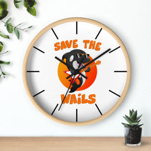 Load image into Gallery viewer, Save the Wails - Wall clock