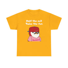 Load image into Gallery viewer, Half the Evil - Pudgy Penguins - Unisex Heavy Cotton Tee