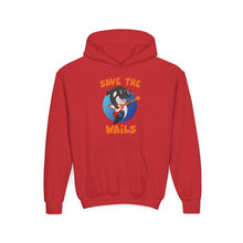 Load image into Gallery viewer, Save the Wails - Youth Heavy Blend Hooded Sweatshirt