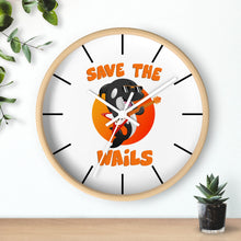 Load image into Gallery viewer, Save the Wails - Wall clock