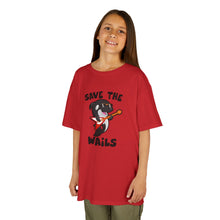 Load image into Gallery viewer, Save the Wails - Kids Heavy Cotton Tee