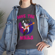 Load image into Gallery viewer, Save the Wails - Unisex Heavy Cotton Tee