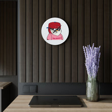 Load image into Gallery viewer, Half the Evil - Pudgy Penguins - Acrylic Wall Clock