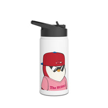Load image into Gallery viewer, Half the Evil - Pudgy Penguins - Stainless Steel Water Bottle