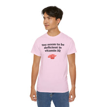 Load image into Gallery viewer, Vitamin IQ - Unisex Ultra Cotton Tee