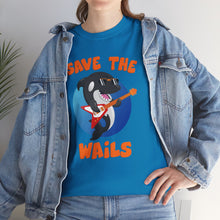 Load image into Gallery viewer, Save the Wails - Unisex Heavy Cotton Tee