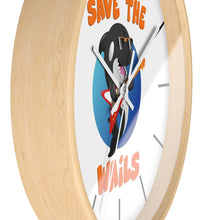 Load image into Gallery viewer, Save the Wails - Wall clock