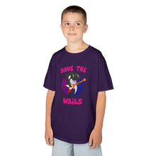 Load image into Gallery viewer, Save the Wails - Kids Heavy Cotton Tee