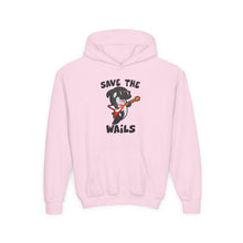 Load image into Gallery viewer, Save the Wails - Youth Heavy Blend Hooded Sweatshirt