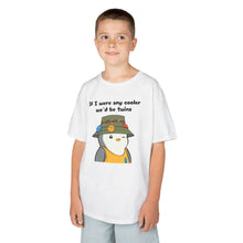 Load image into Gallery viewer, Cooler Twins - Pudgy Penguins - Kids Heavy Cotton Tee