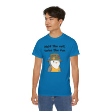 Load image into Gallery viewer, Half the Evil - Pudgy Penguins - Unisex Ultra Cotton Tee
