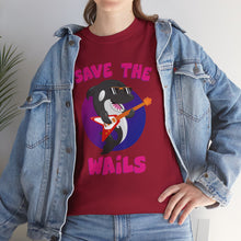 Load image into Gallery viewer, Save the Wails - Unisex Heavy Cotton Tee