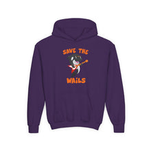 Load image into Gallery viewer, Save the Wails - Youth Heavy Blend Hooded Sweatshirt