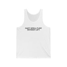 Load image into Gallery viewer, Lifting Flirt - Unisex Jersey Tank