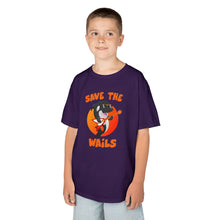 Load image into Gallery viewer, Save the Wails - Kids Heavy Cotton Tee