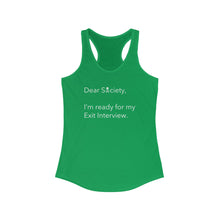 Load image into Gallery viewer, Dear Society - Women's Ideal Racerback Tank