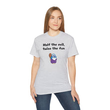 Load image into Gallery viewer, Half the Evil - Lil Pudgys - Unisex Ultra Cotton Tee