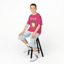 Load image into Gallery viewer, Half the Evil - Pudgy Penguins - Kids Heavy Cotton Tee