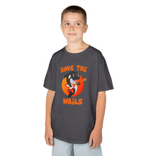 Load image into Gallery viewer, Save the Wails - Kids Heavy Cotton Tee