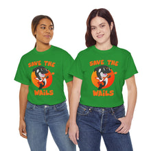 Load image into Gallery viewer, Save the Wails - Unisex Heavy Cotton Tee