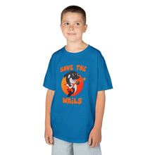 Load image into Gallery viewer, Save the Wails - Kids Heavy Cotton Tee