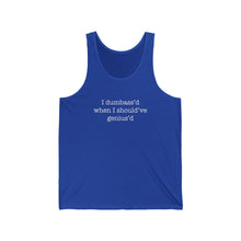 Load image into Gallery viewer, Mistakes Were Made - Unisex Jersey Tank