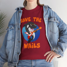 Load image into Gallery viewer, Save the Wails - Unisex Heavy Cotton Tee