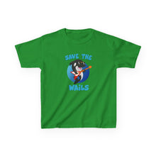 Load image into Gallery viewer, Save the Wails - Kids Heavy Cotton Tee