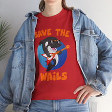 Load image into Gallery viewer, Save the Wails - Unisex Heavy Cotton Tee