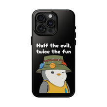Load image into Gallery viewer, Half the Evil - Pudgy Penguins - Tough Phone Cases