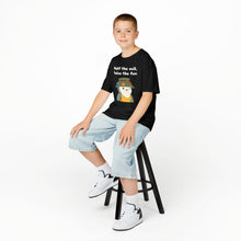 Load image into Gallery viewer, Half the Evil - Pudgy Penguins - Kids Heavy Cotton Tee
