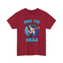 Load image into Gallery viewer, Save the Wails - Unisex Heavy Cotton Tee