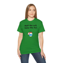 Load image into Gallery viewer, Half the Evil - Lil Pudgys - Unisex Ultra Cotton Tee