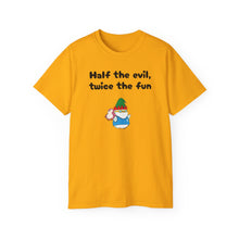 Load image into Gallery viewer, Half the Evil - Lil Pudgys - Unisex Ultra Cotton Tee