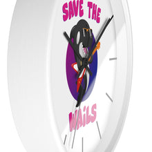 Load image into Gallery viewer, Save the Wails - Wall clock