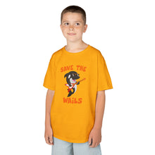 Load image into Gallery viewer, Save the Wails - Kids Heavy Cotton Tee