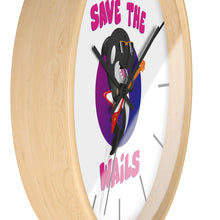 Load image into Gallery viewer, Save the Wails - Wall clock