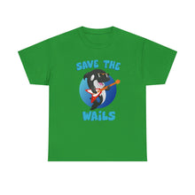 Load image into Gallery viewer, Save the Wails - Unisex Heavy Cotton Tee