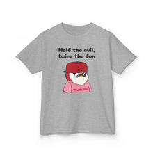 Load image into Gallery viewer, Half the Evil - Pudgy Penguins - Kids Heavy Cotton Tee