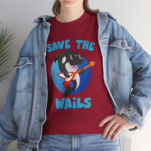 Load image into Gallery viewer, Save the Wails - Unisex Heavy Cotton Tee