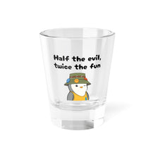 Load image into Gallery viewer, Half the Evil - Pudgy Penguins - Shot Glass