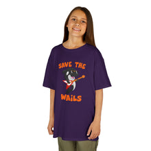 Load image into Gallery viewer, Save the Wails - Kids Heavy Cotton Tee