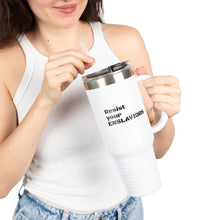 Load image into Gallery viewer, ENSLAVIORS - Insulated Travel Mug, 40oz - Motivational Beverage Holder for On-the-Go, Perfect for Everyday Use, Gifts, and Road Trips