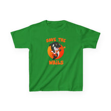 Load image into Gallery viewer, Save the Wails - Kids Heavy Cotton Tee