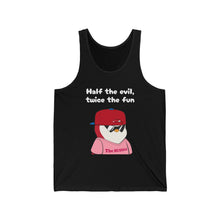 Load image into Gallery viewer, Half the Evil - Pudgy Penguins - Unisex Jersey Tank