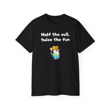Load image into Gallery viewer, Half the Evil - Lil Pudgys - Unisex Ultra Cotton Tee