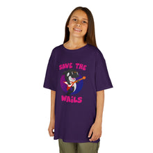 Load image into Gallery viewer, Save the Wails - Kids Heavy Cotton Tee