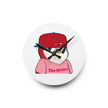 Load image into Gallery viewer, Half the Evil - Pudgy Penguins - Acrylic Wall Clock